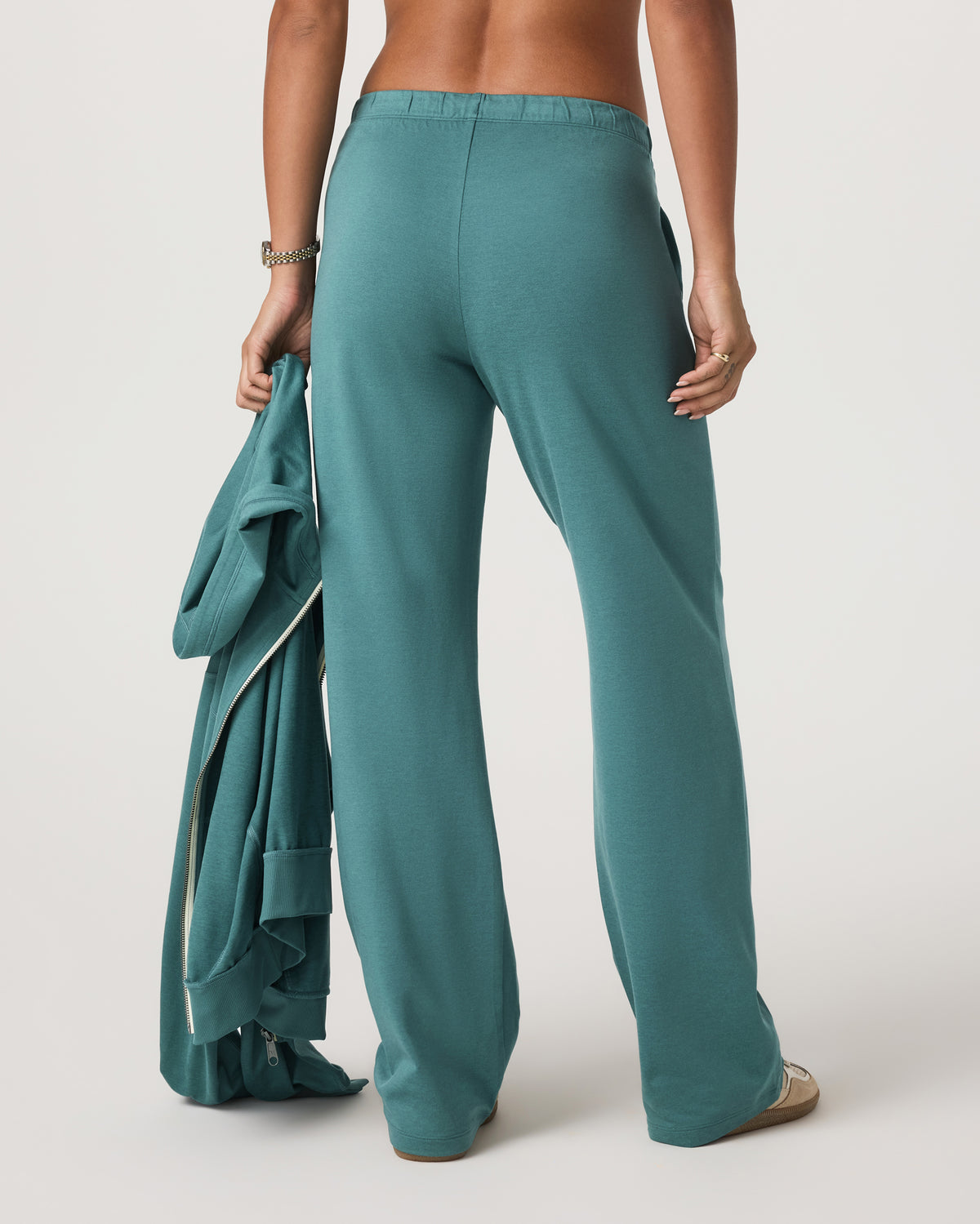 Women's Halo Modern Strght Leg Pant - Short Bluegrass - Image 3
