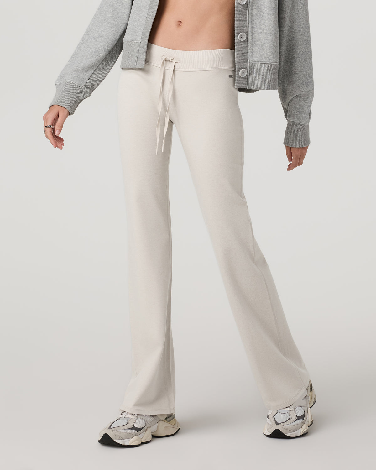 Halo Flare Pant Women's Ecru Heather Pants - Image 5