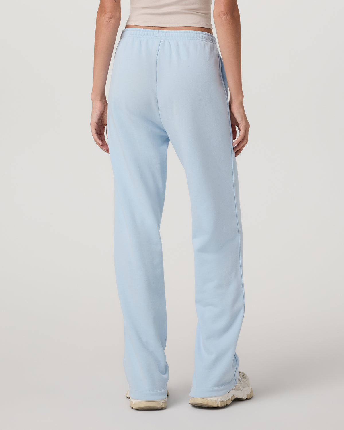 Sedona Straight Leg Sweatpant - Short Crystal Blue Pants - Image 3