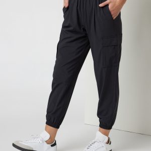 Villa Cargo Jogger Women's Black Cargo Jogger Pants