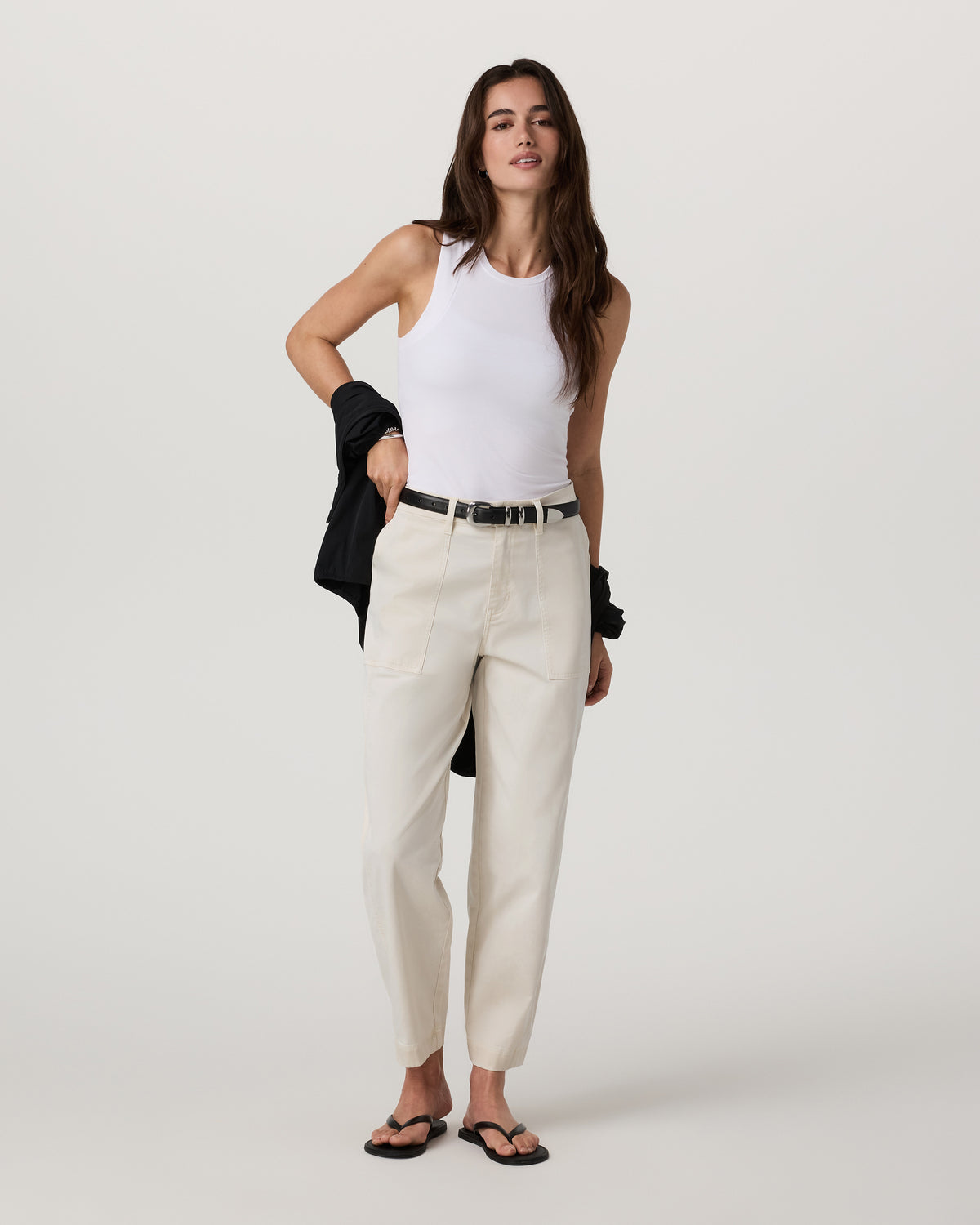 Anza Twill Pant Natural - Image 6