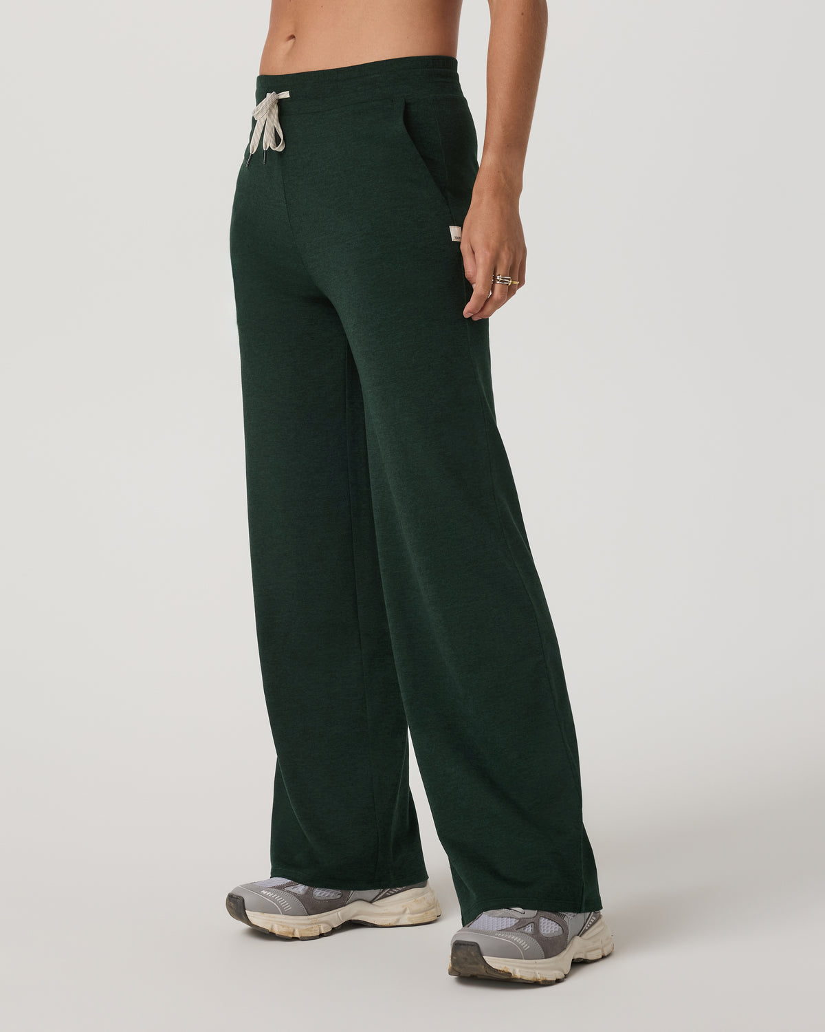 Halo Wideleg - Short Women's Evergreen Wideleg Pants