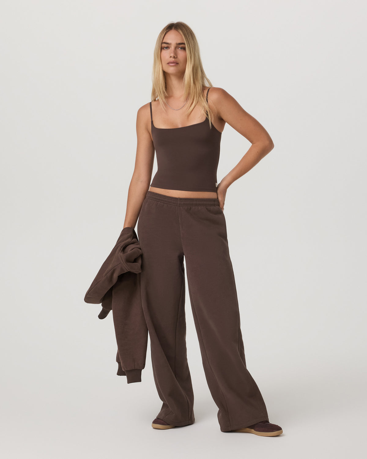 Restore Ultra Wideleg Sweatpant Women's Java Pants - Image 6