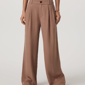 Trestles Twill Wideleg Women's Nutmeg Trouser Pants
