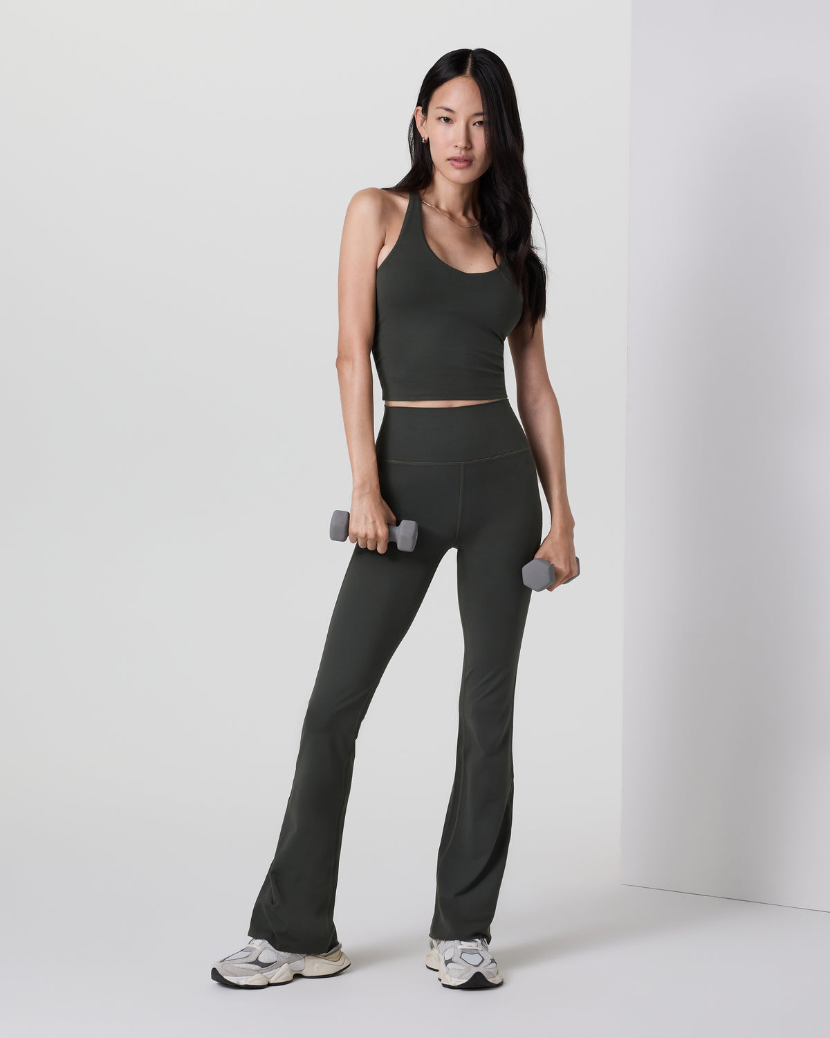 Halo Slim Flare Pant Women's Kale Pants