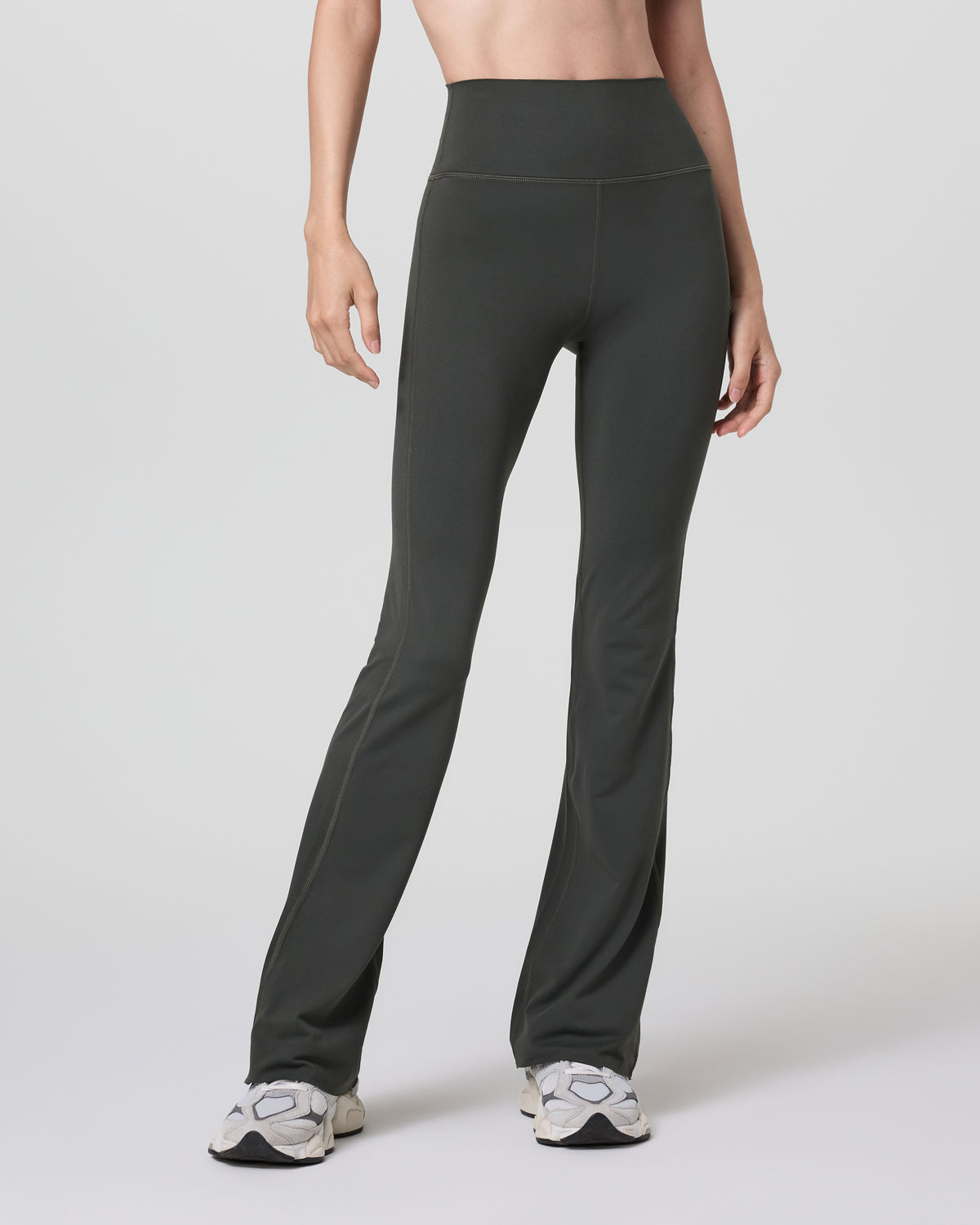 Halo Slim Flare Pant Women's Kale Pants - Image 4