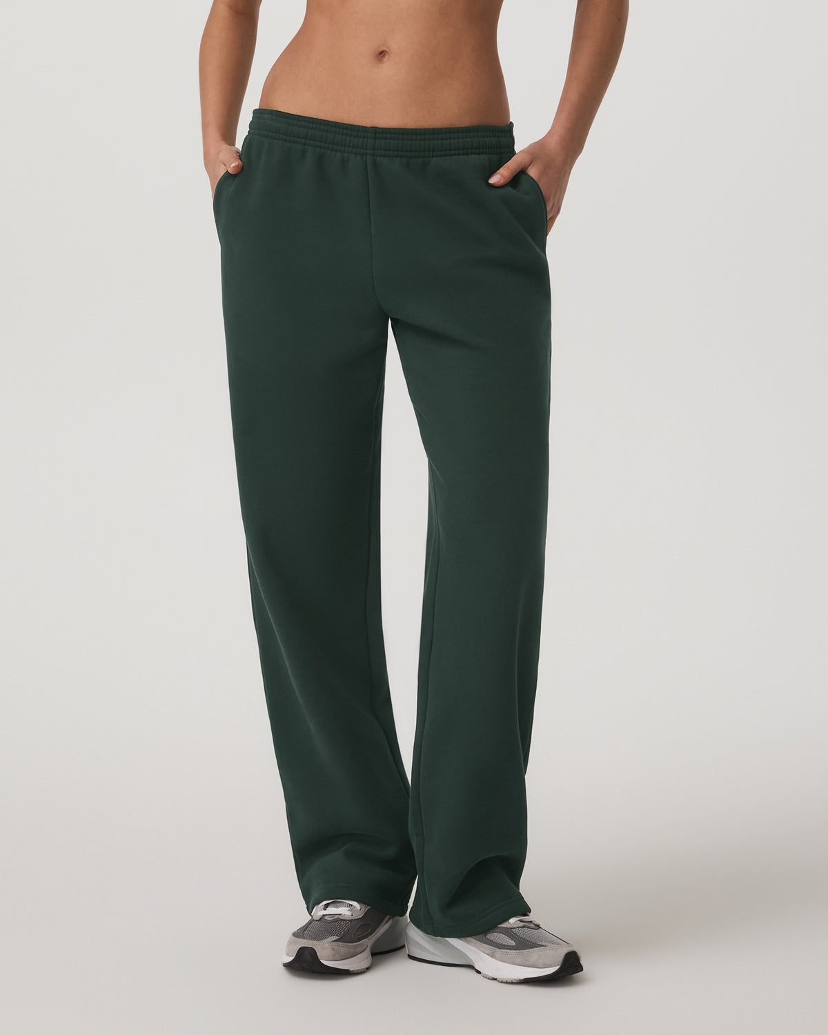 Women's Restore Straight Leg Sweatpant - Long Evergreen - Image 4