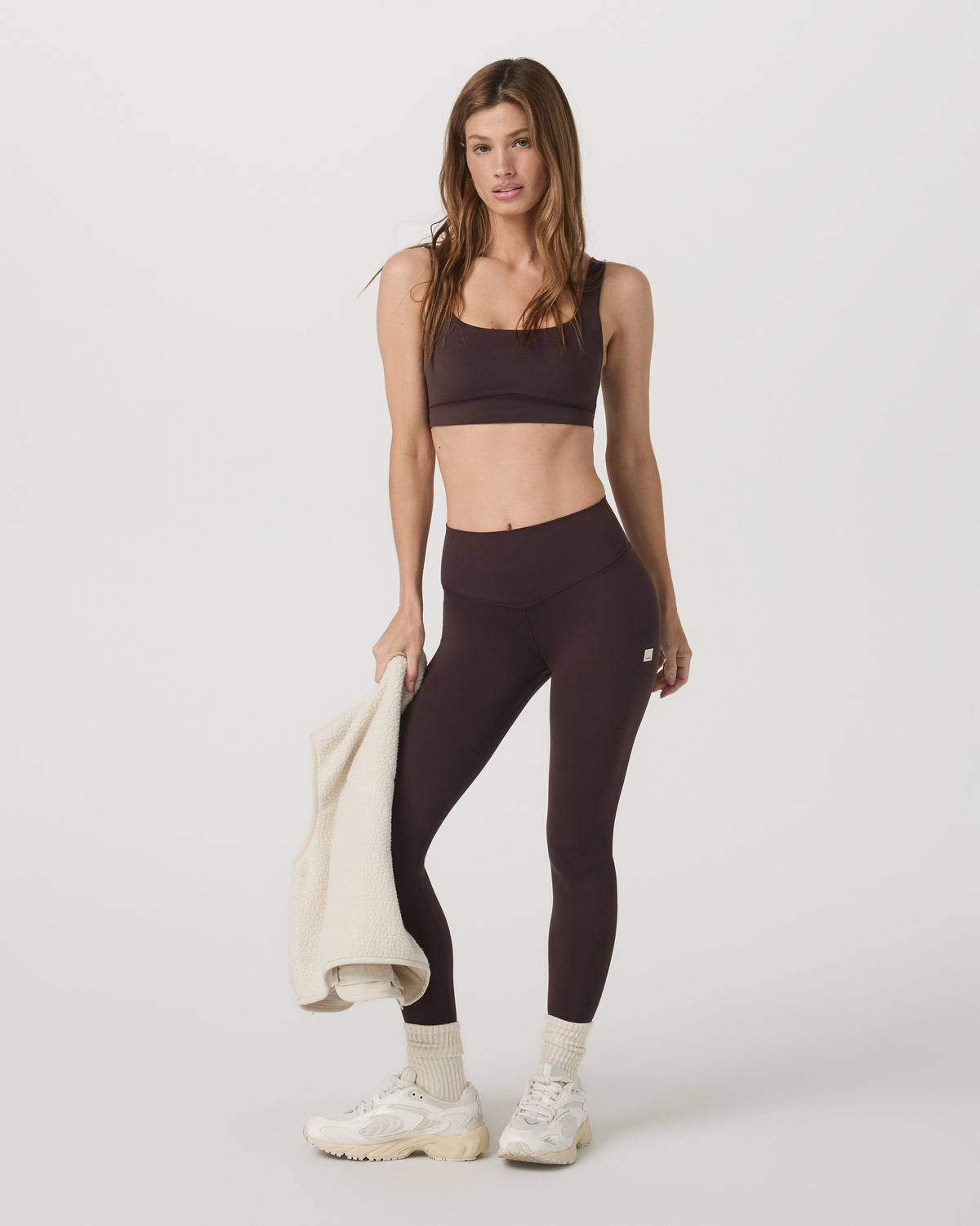 Vuori AllTheForm? Legging Women's French Roast High-Rise Legging - Image 4