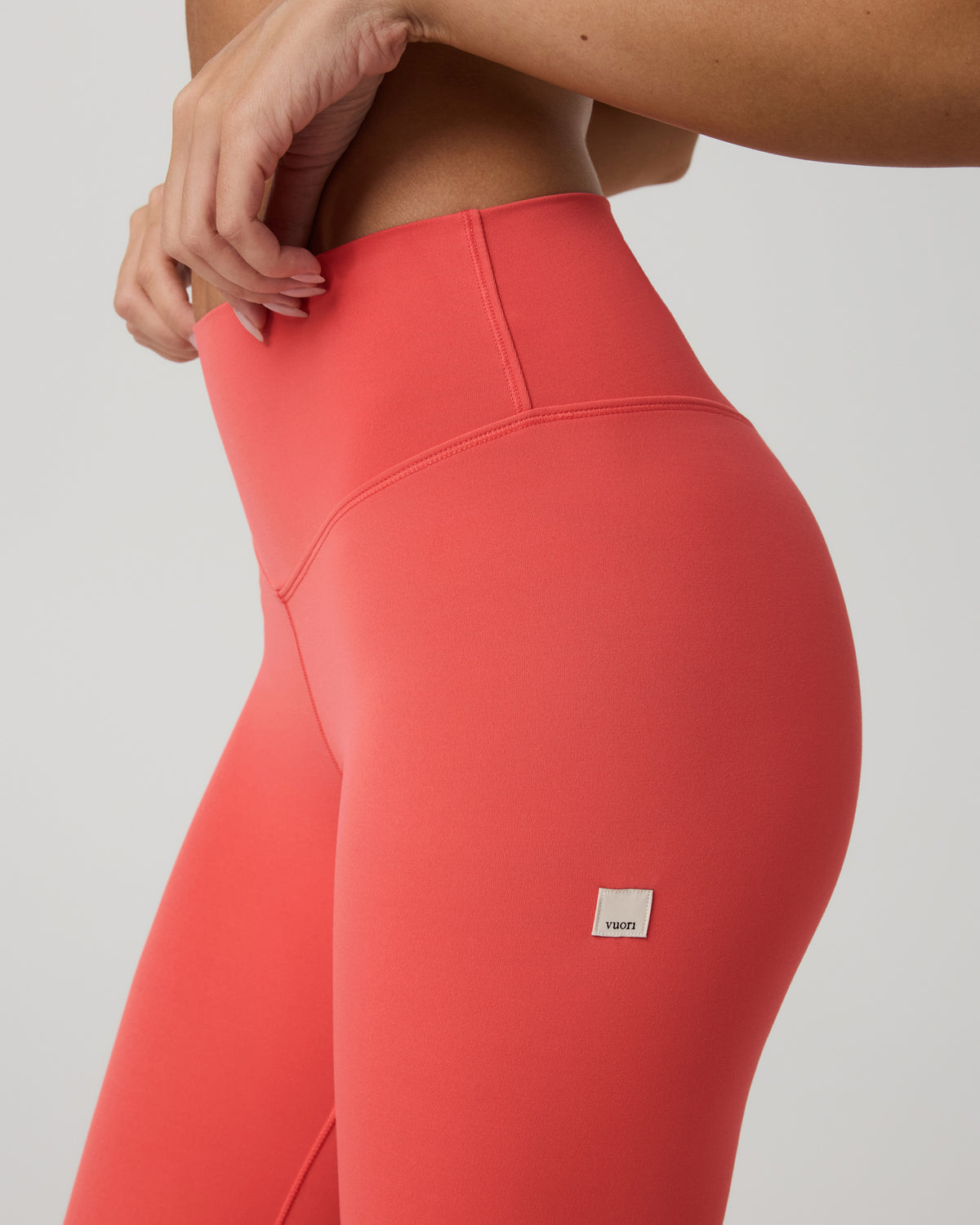 Vuori AllTheForm? Legging Women's Bright Coral High-Rise Legging - Image 2
