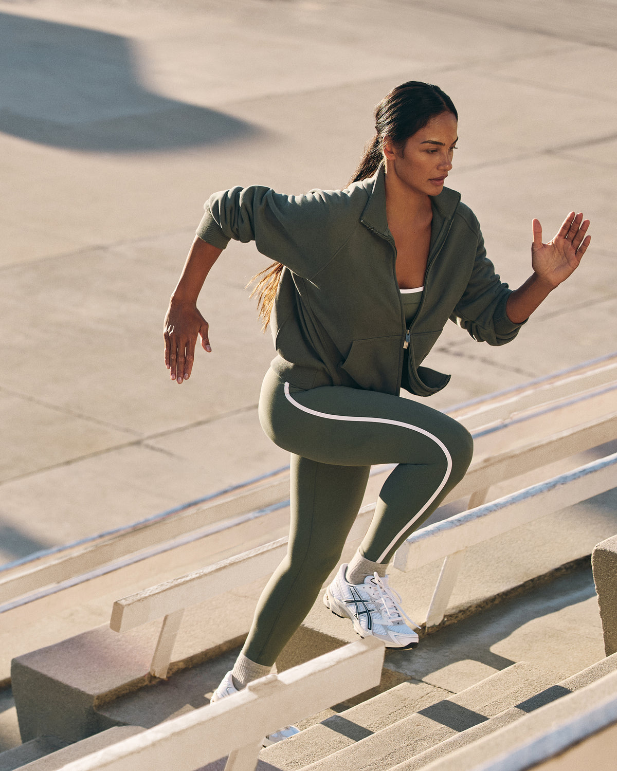 Vuori AllTheFeels? Corset Legging Women's Agate Green Leggings