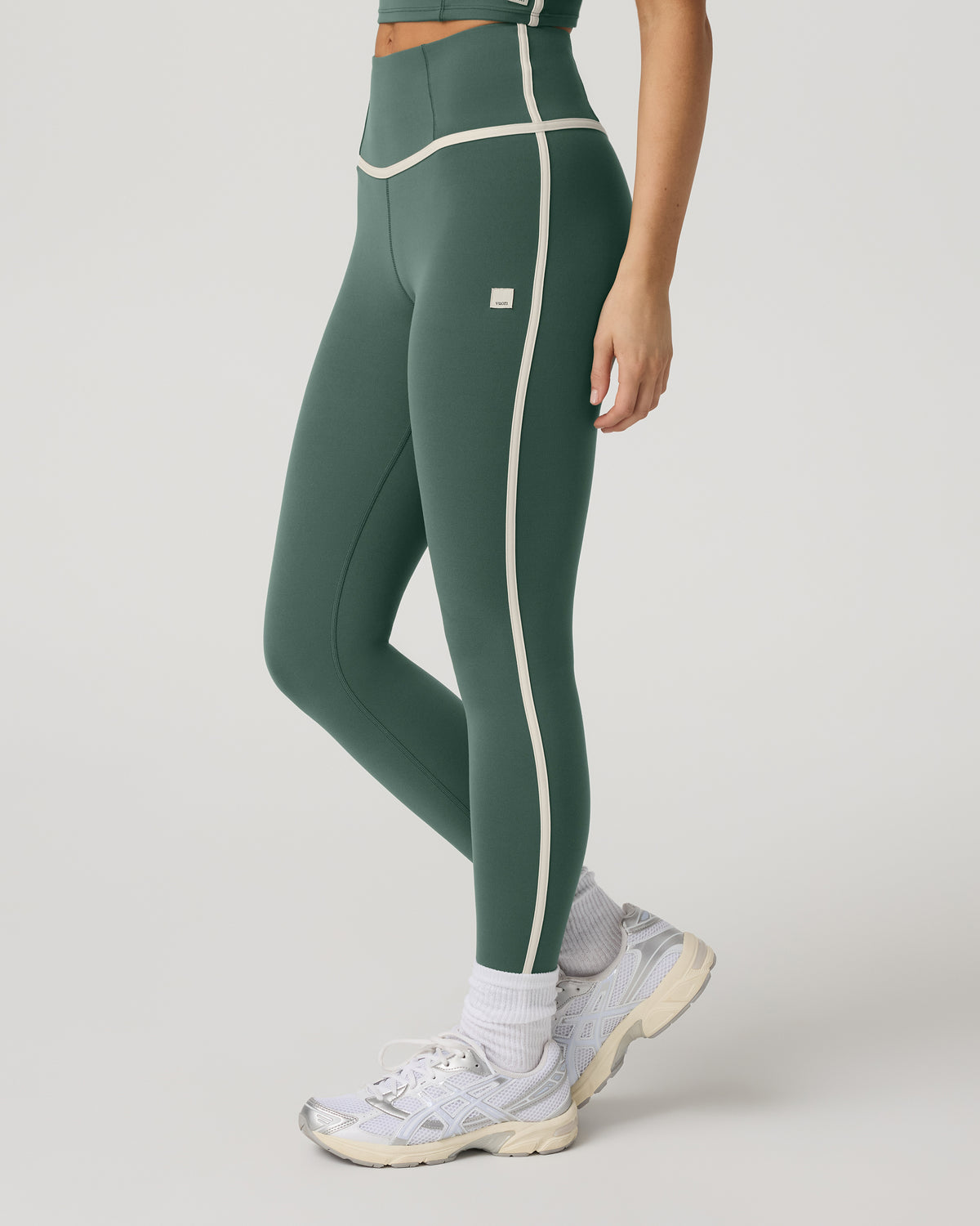 Vuori AllTheFeels? Corset Legging Women's Agate Green Leggings - Image 2