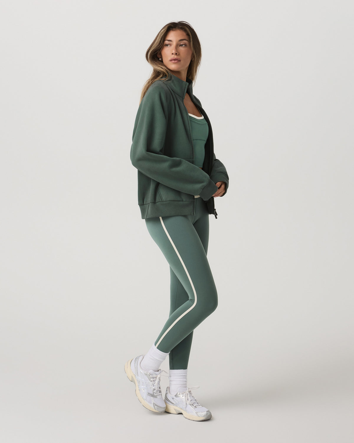 Vuori AllTheFeels? Corset Legging Women's Agate Green Leggings - Image 6