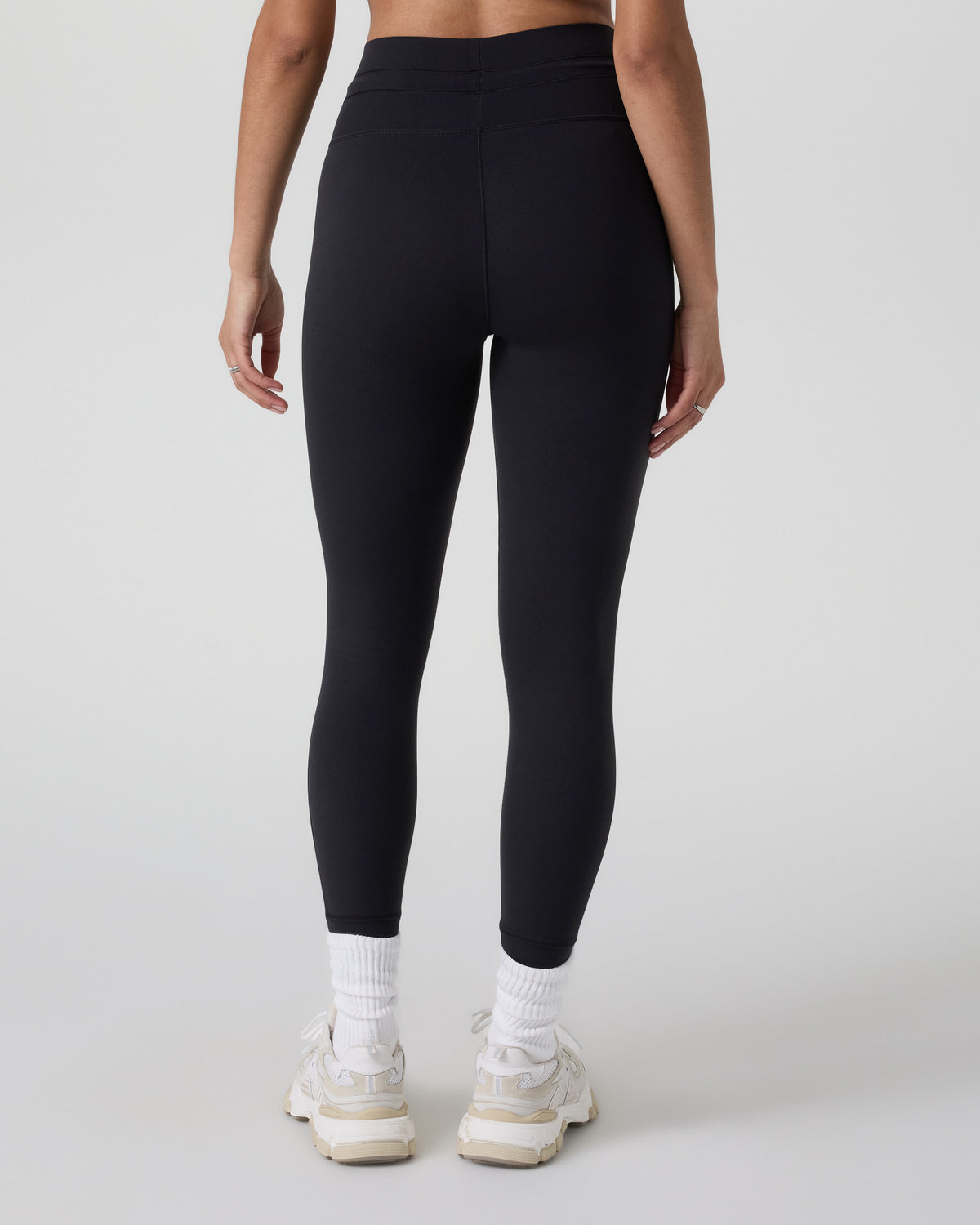 Women's Daily Form Legging - Short Black - Image 3