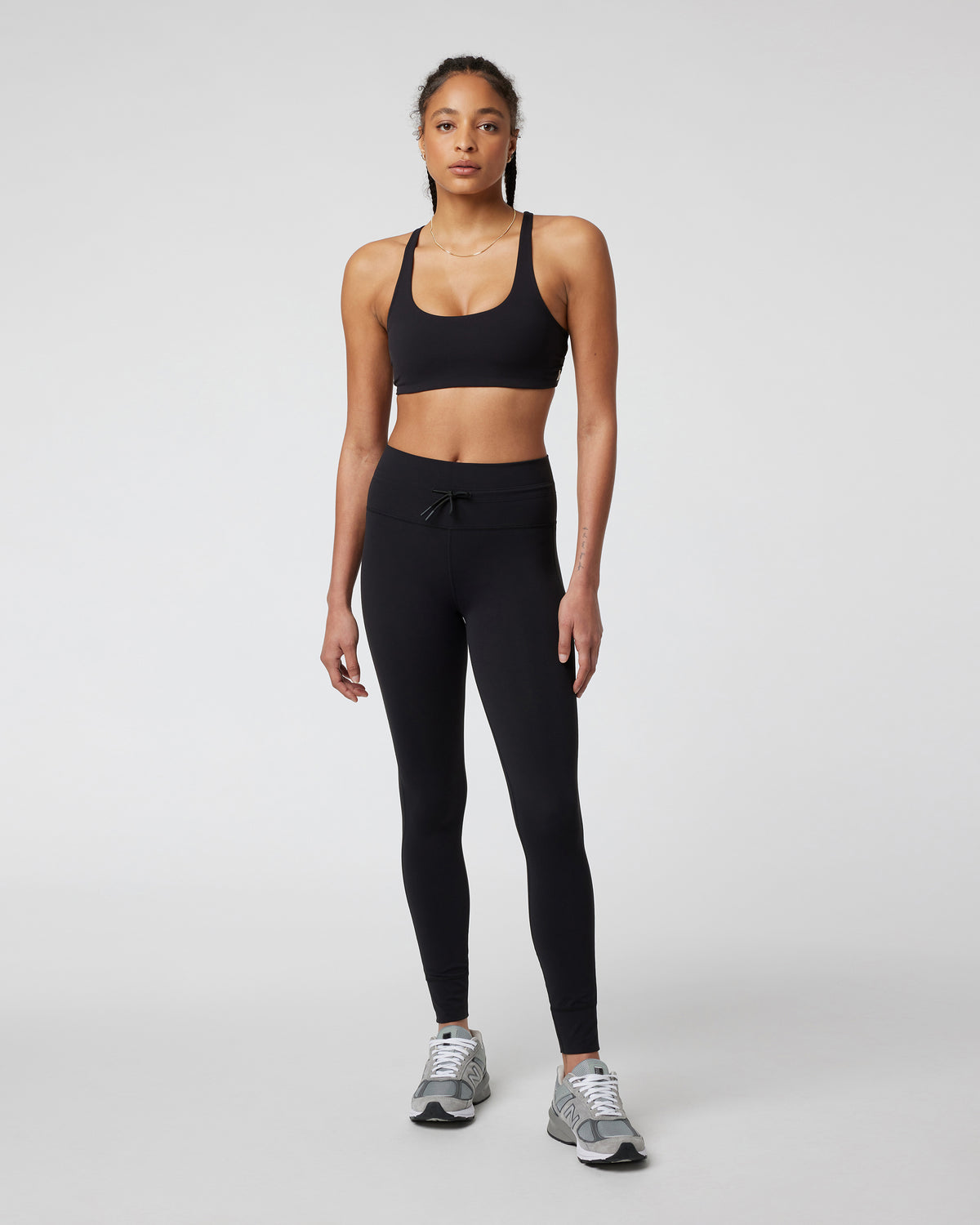 Daily Legging - Long Black Tall Leggings - Image 2