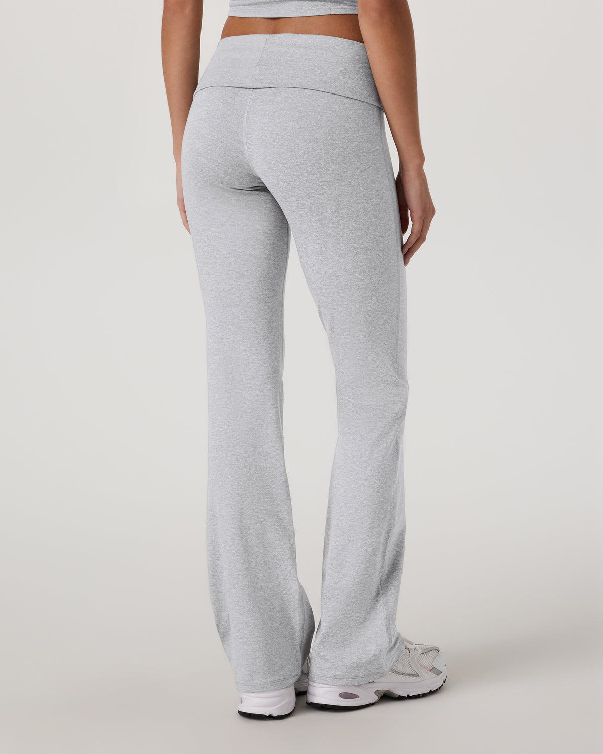 Halo Foldover Pant Pale Grey Heather - Image 3