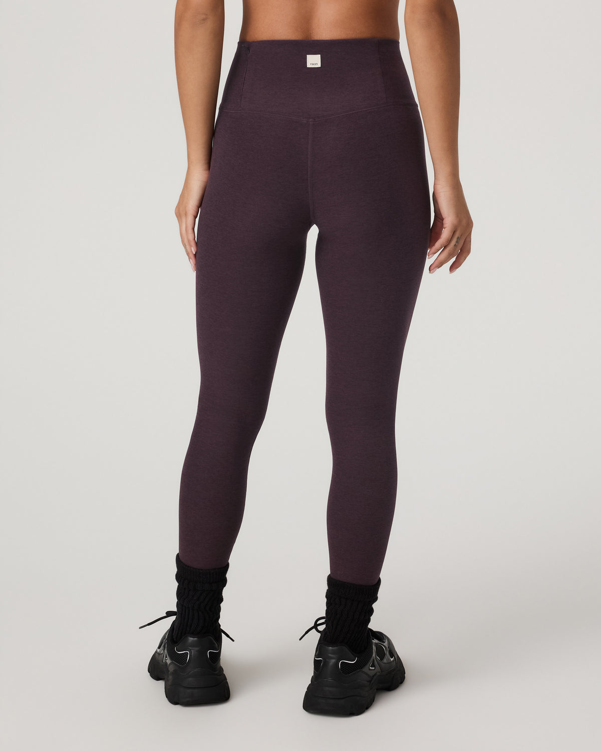 Clean Elevation Legging Women's Raisin Heather Legging - Image 3