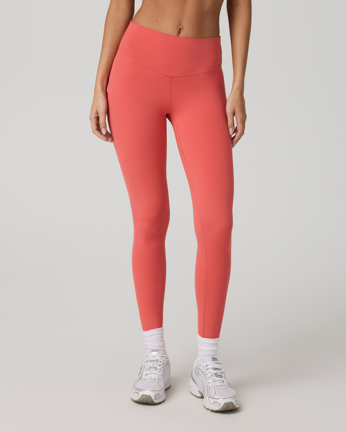 Vuori AllTheForm? Legging - Long Women's Bright Coral Leggings - Image 2