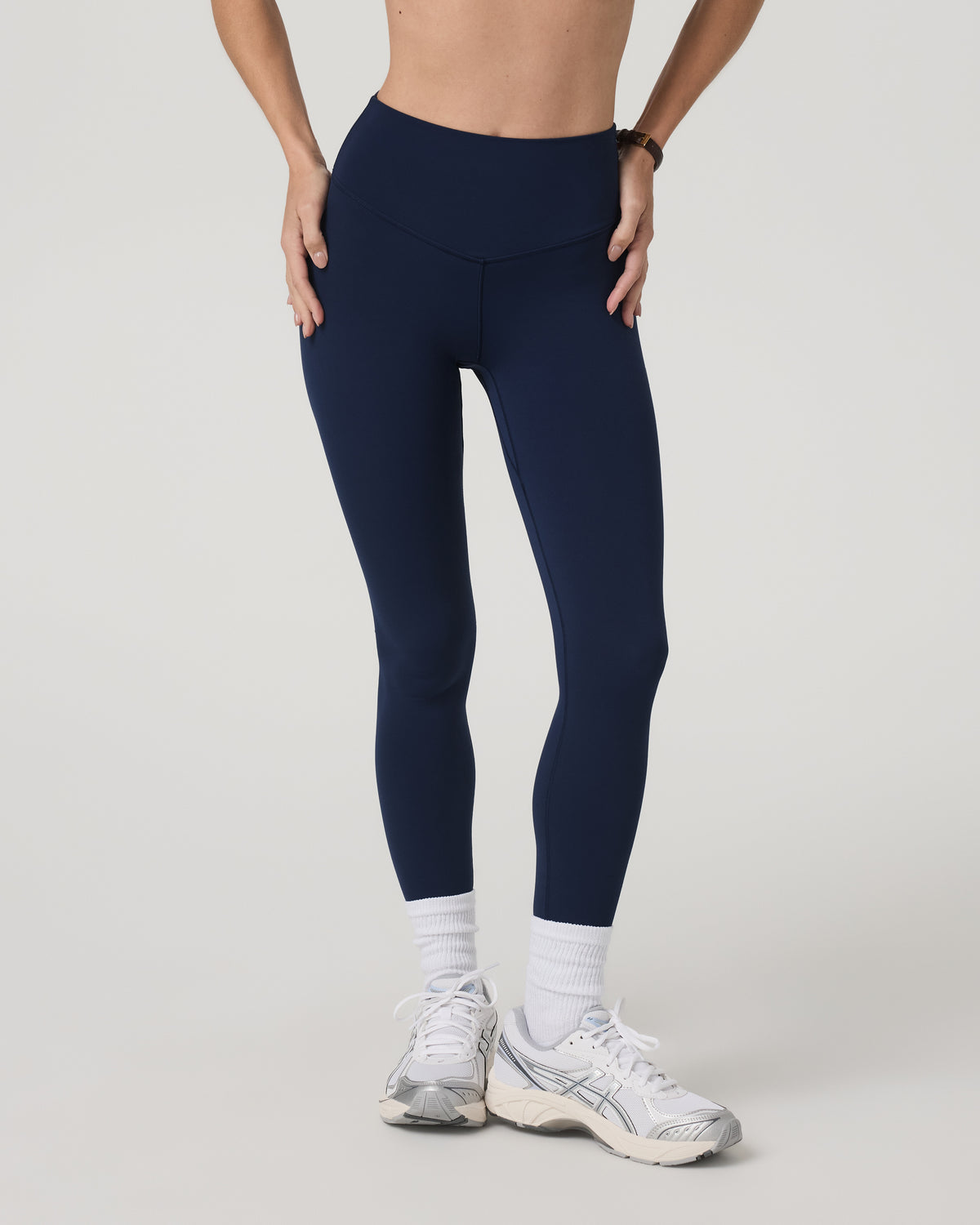 Vuori AllTheForm? Legging - Short Women's Blue Coast Leggings - Image 4