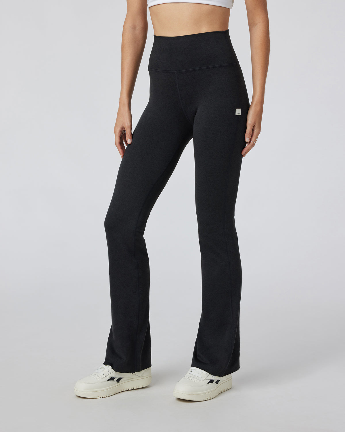 Halo Slim Flare Women's Black Flare Leggings