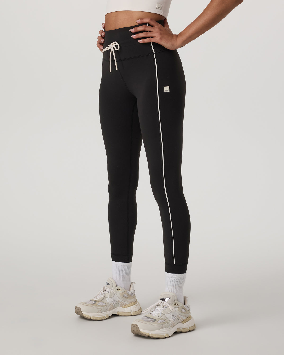 Daily Piped Legging Women's Black Performance Legging