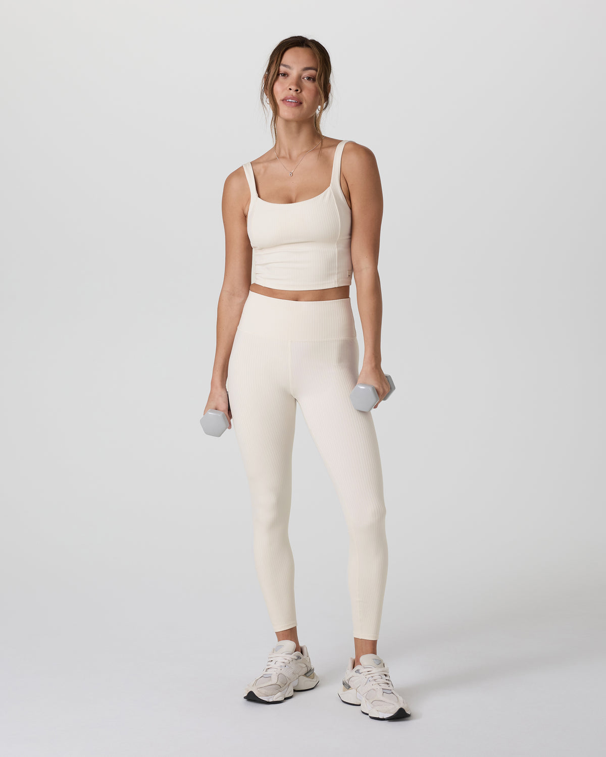 Inversion Rib Legging Marshmallow - Image 3