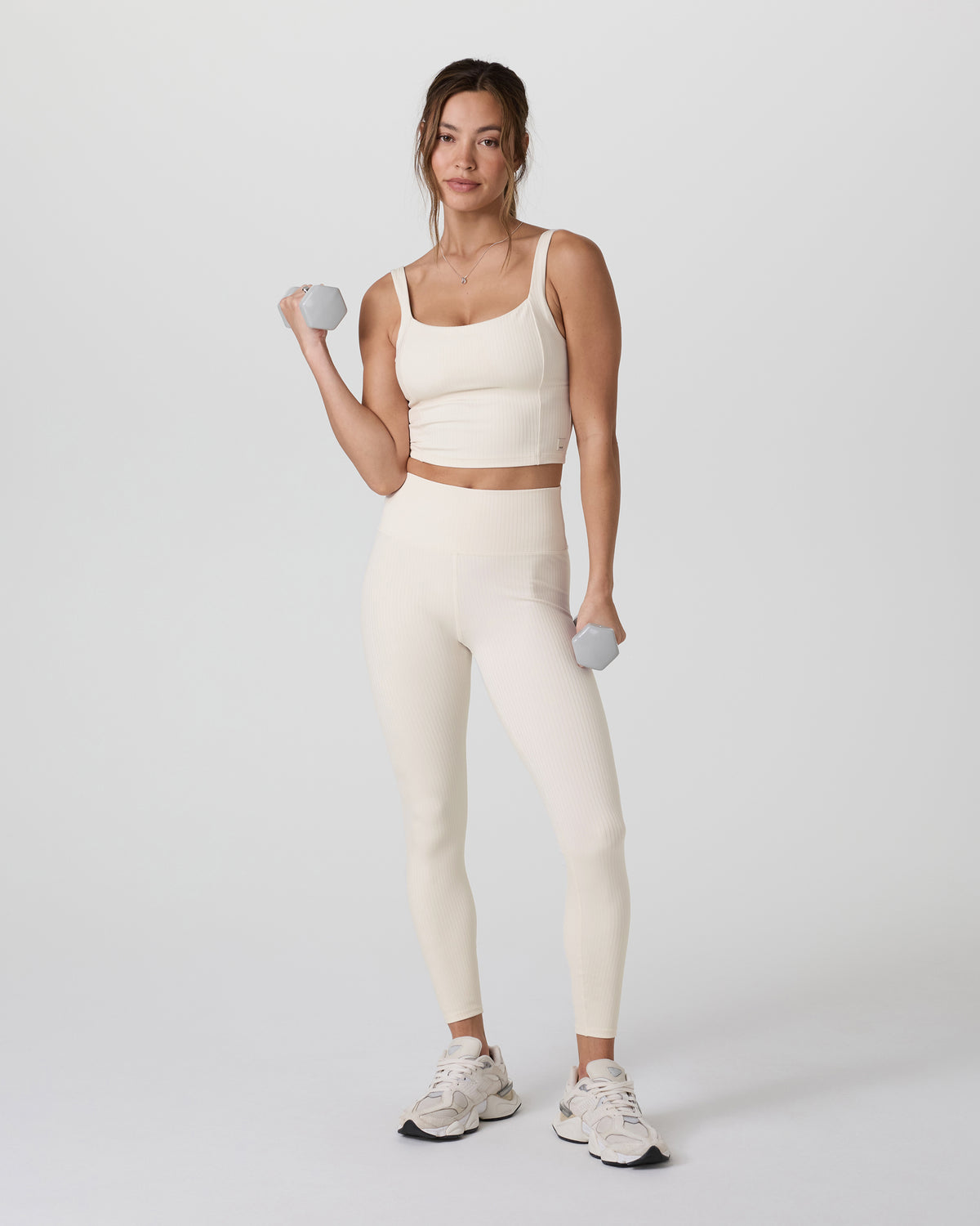 Inversion Rib Legging Marshmallow - Image 6