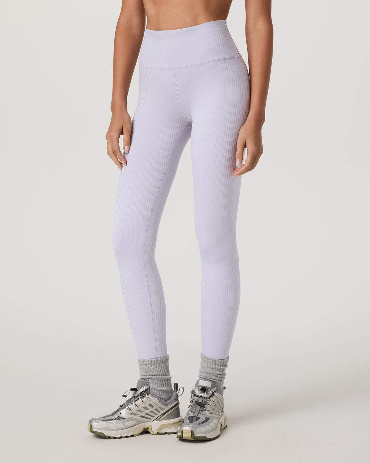 Inversion Rib Legging Women's Lavender Ice Leggings - Image 2