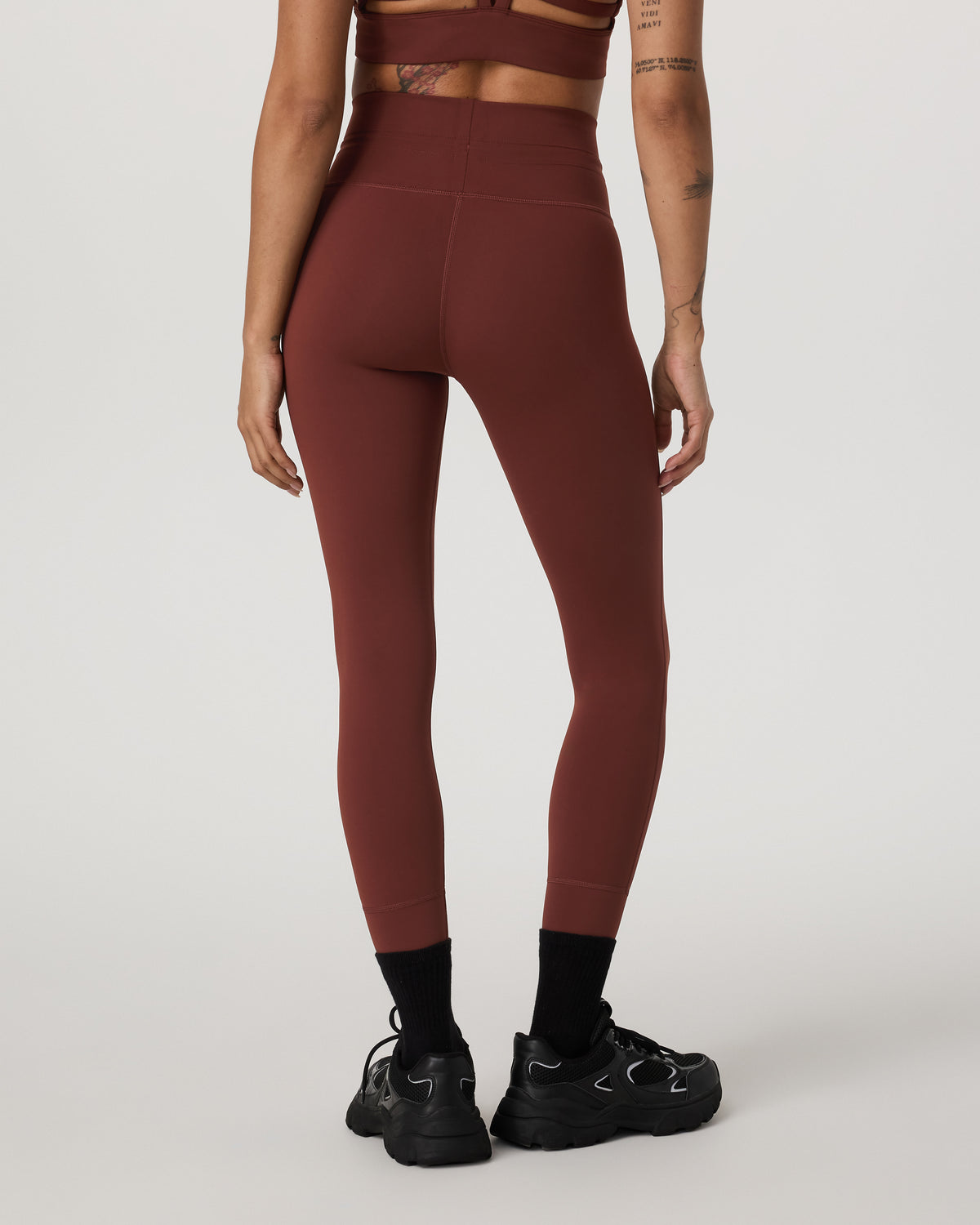 Daily Legging Women's Burnt Sienna Workout Leggings - Image 3
