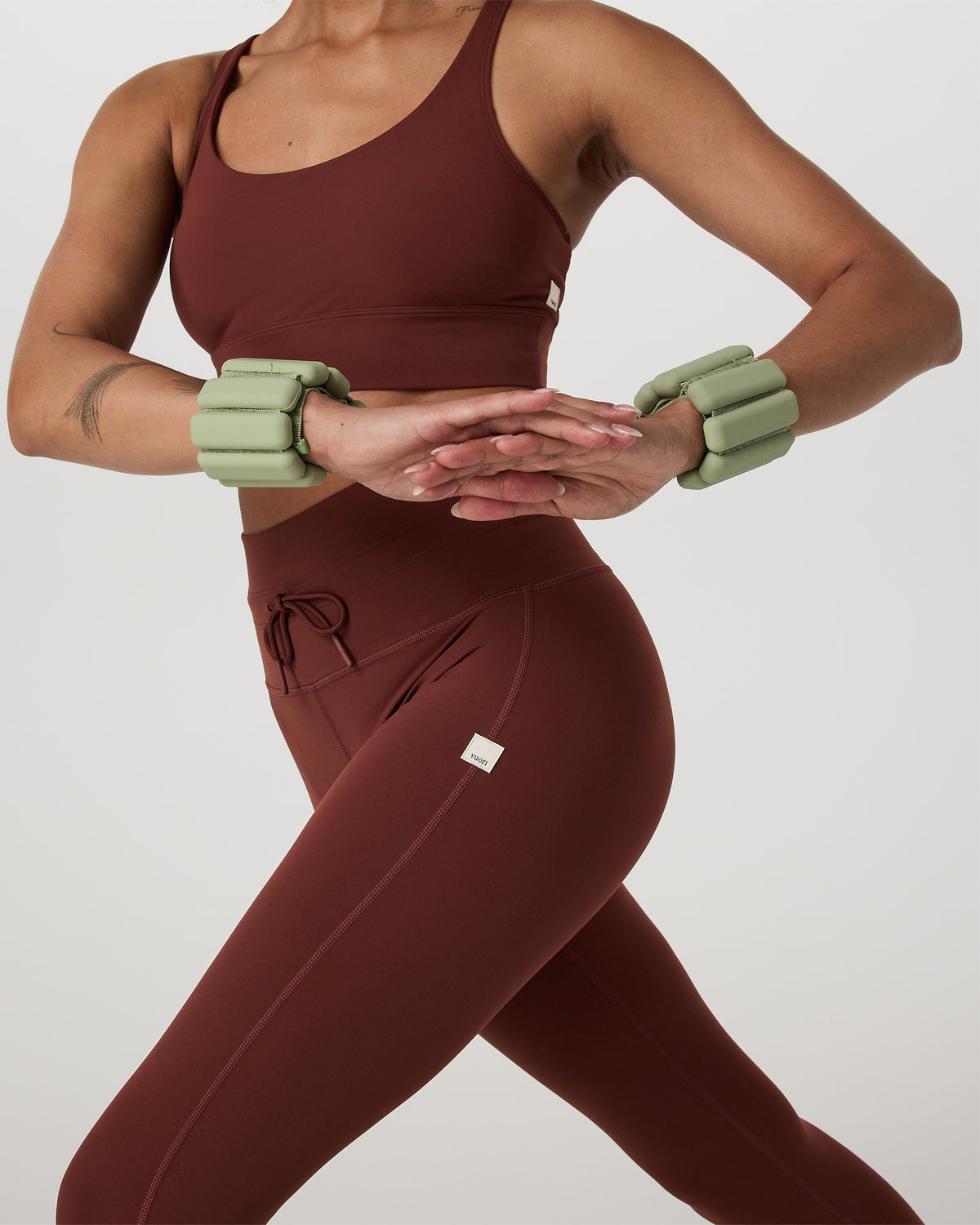 Daily Legging Women's Burnt Sienna Workout Leggings - Image 4