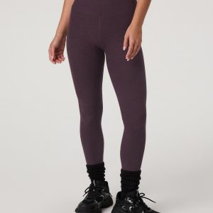 Clean Elevation Legging - Long Raisin Heather Leggings