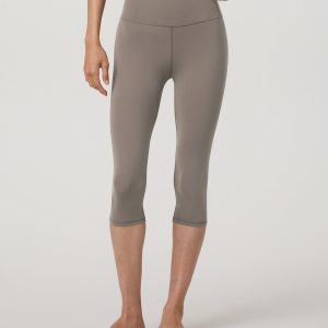 Vuori AllTheFeels? Crop Legging Smokey Taupe Leggings