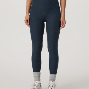 Clean Elevation Legging-Long Midnight Heather