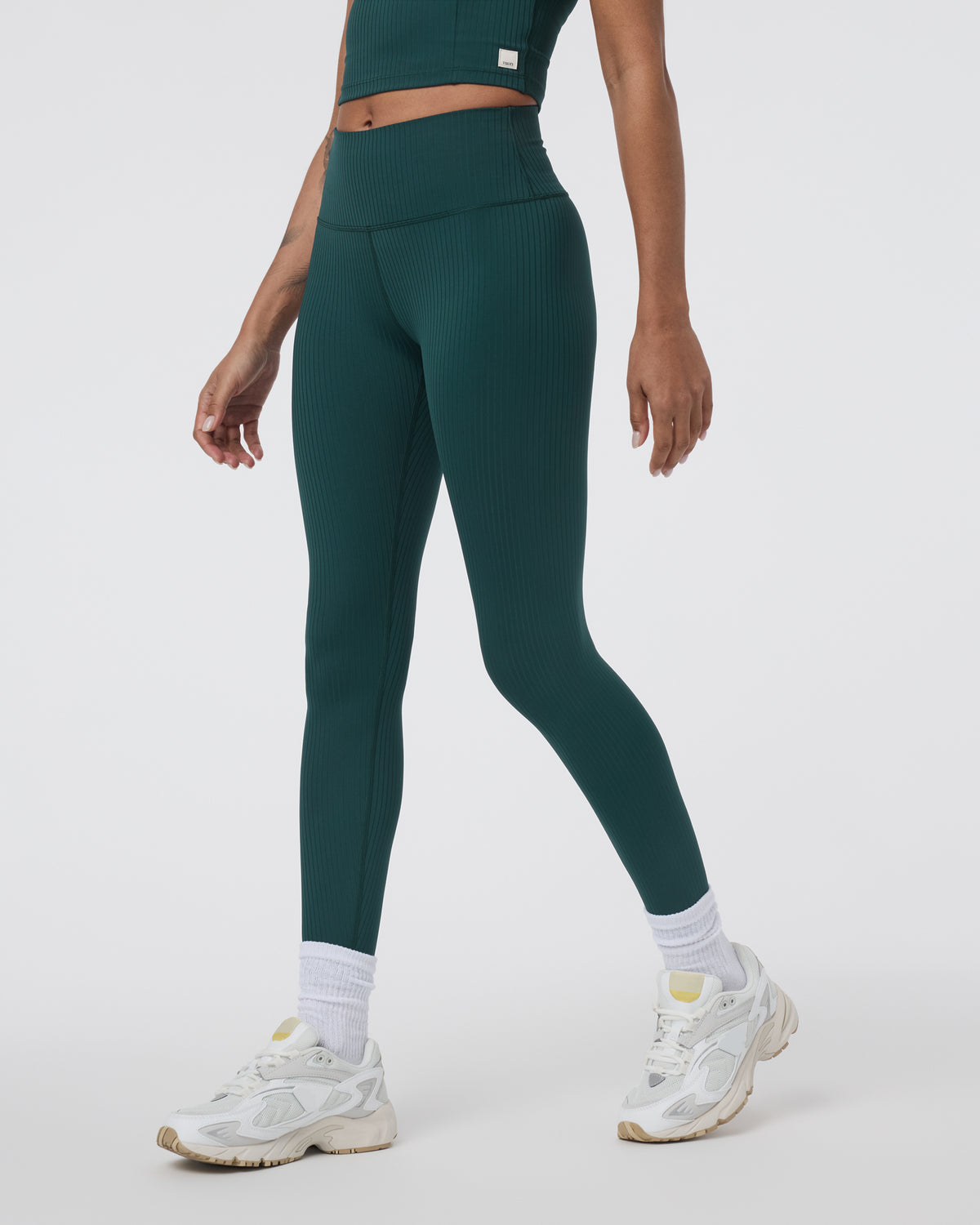 Inversion Rib Legging Moss