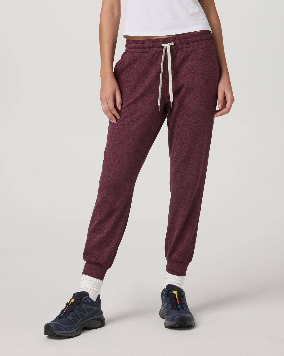 Performance Jogger Women's Fig Heather Joggers - Image 2