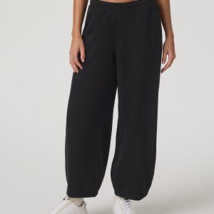 Sedona Barrel Sweatpant Women's Black Relaxed Fit Pants