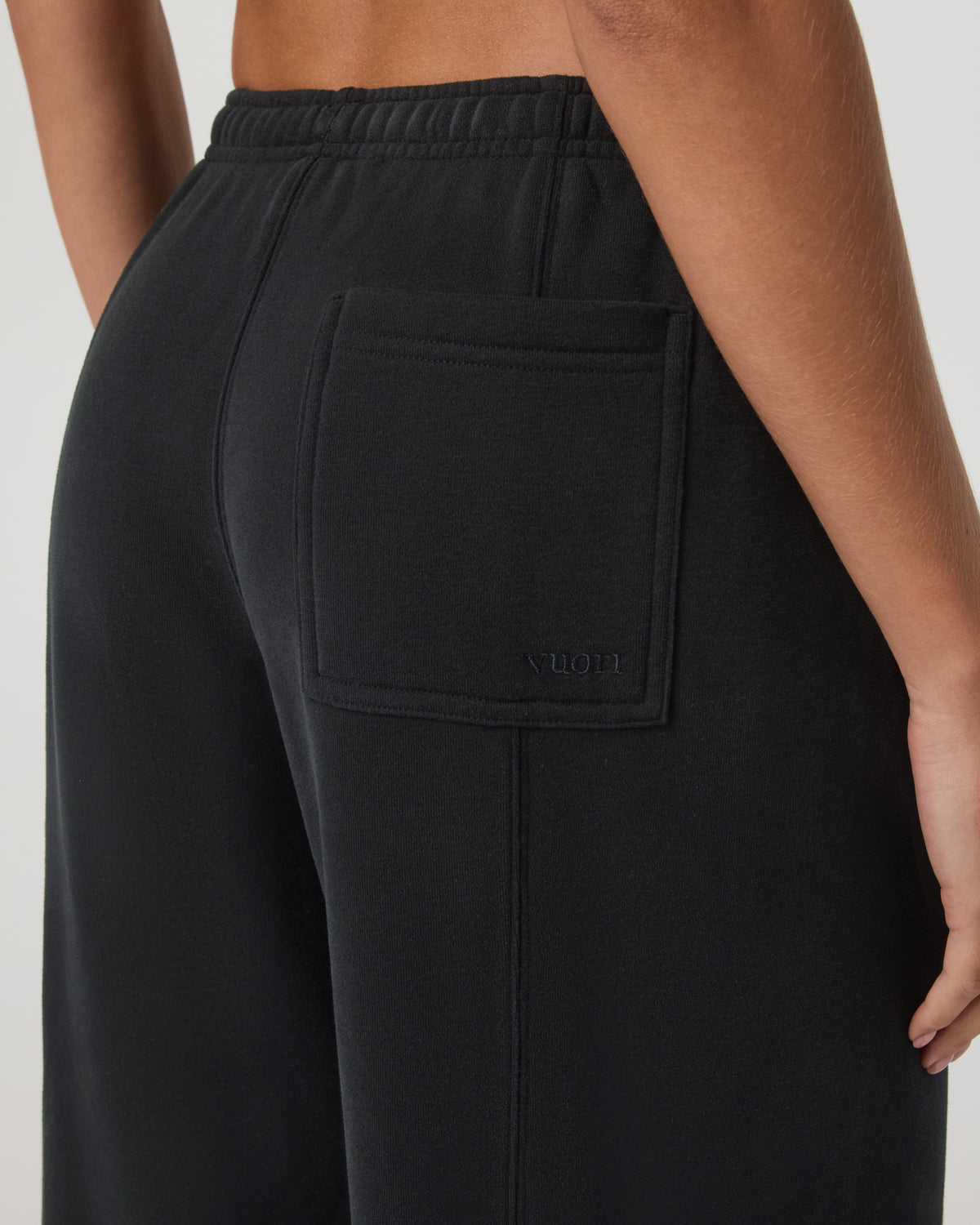 Sedona Barrel Sweatpant Women's Black Relaxed Fit Pants - Image 4