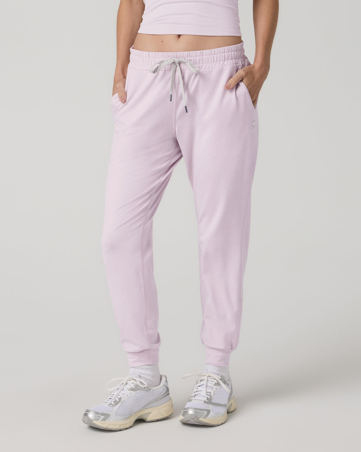 Performance Joggers Women's Lilac Breeze Heather Joggers - Image 2