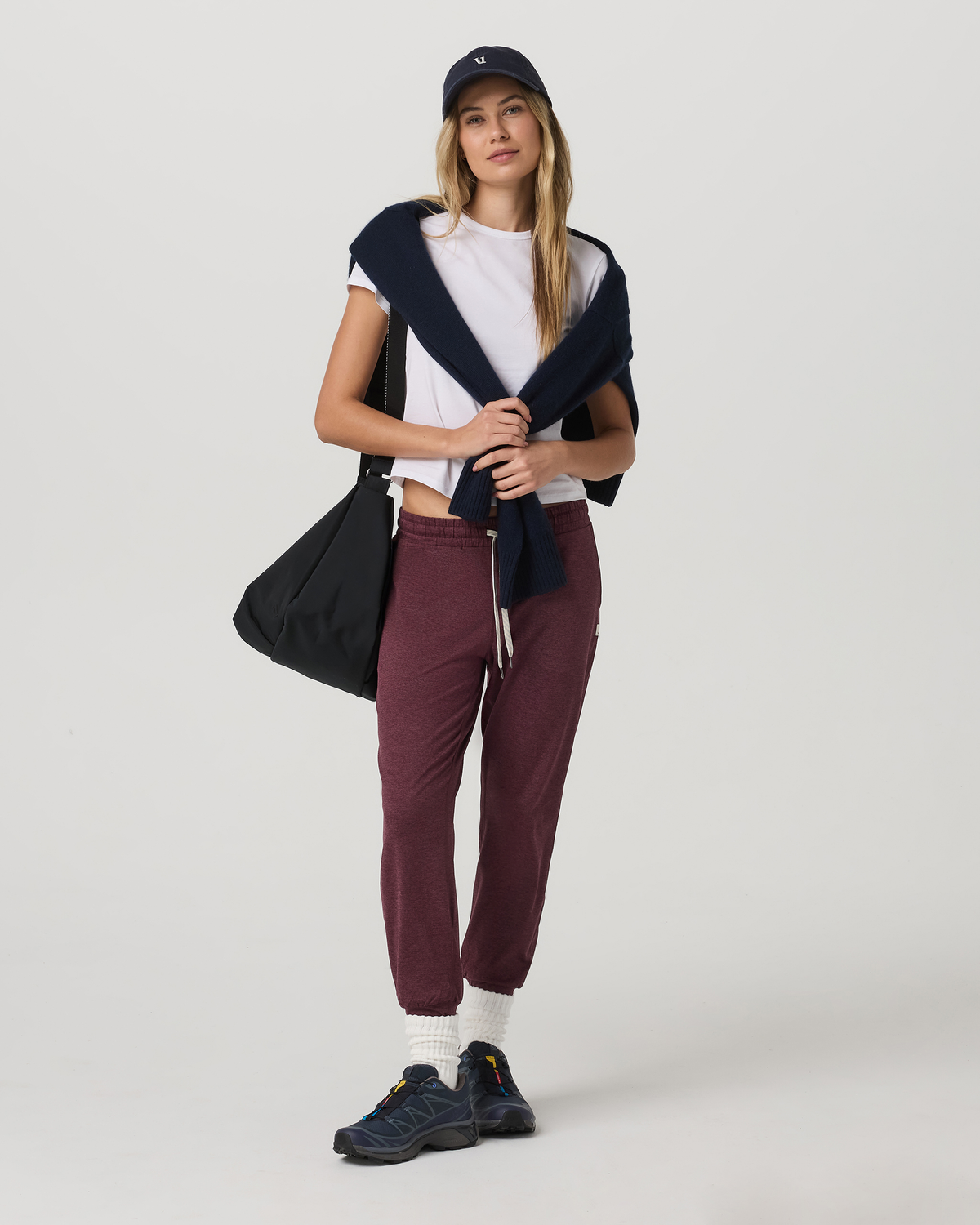 Performance Jogger - Long Women's Fig Heather Joggers - Image 4