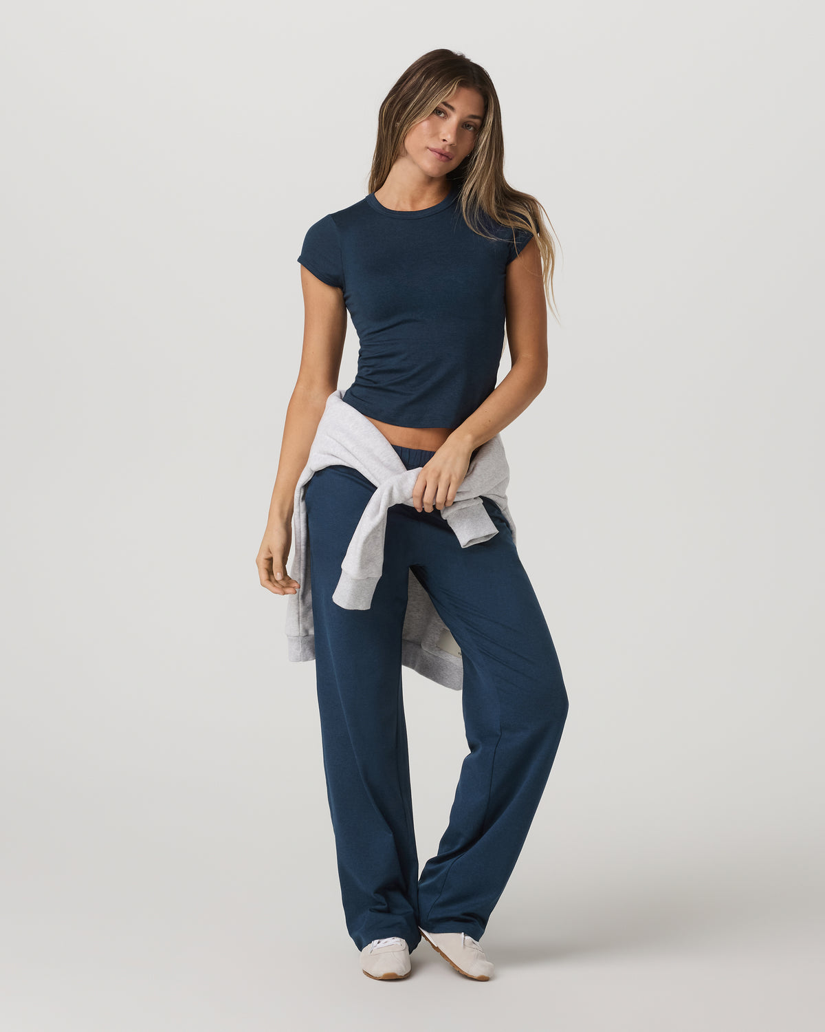Halo Modern Straight Leg Pant - Short Blue Coast Heather - Image 4