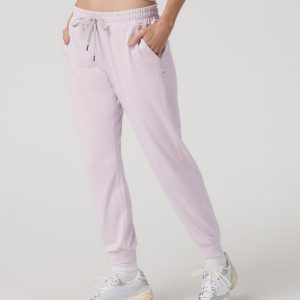 Women's Performance Joggers - Long Lilac Breeze Heather
