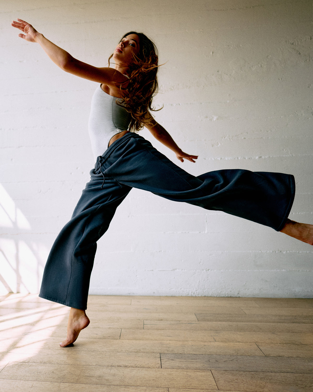 Restore Ultra Wideleg Sweatpant Women's Ocean Blue Pants
