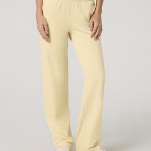 Women's Halo Modern Straight Leg Pant Lemon Snap Heather