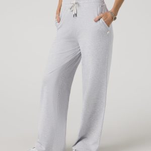 Halo Essential Wideleg Pant Women's Pale Grey Pants