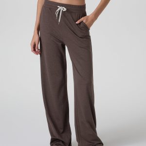 Halo Essential Wideleg Pant - Short Java Heather