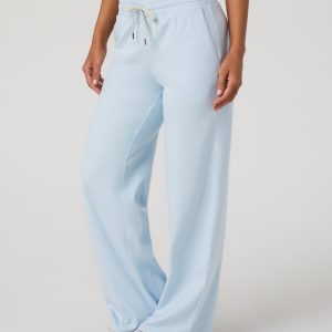 Halo Essential Wideleg Women's Soft Sky Heather Pants