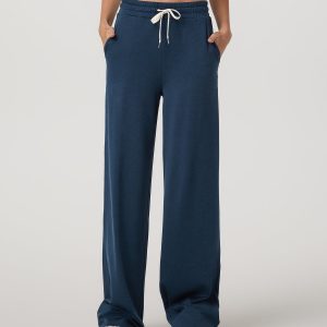 Halo Wideleg - Long Women's Blue Coast Heather Pants