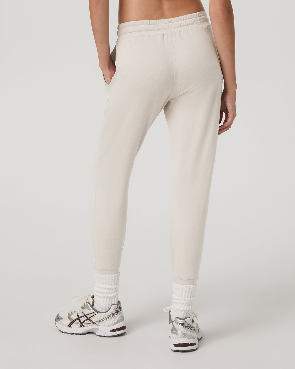 Performance Jogger - Long Ecru Heather - Image 3