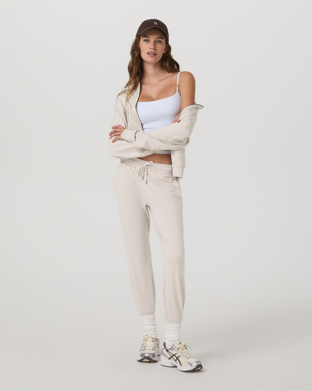 Performance Jogger - Long Ecru Heather - Image 4