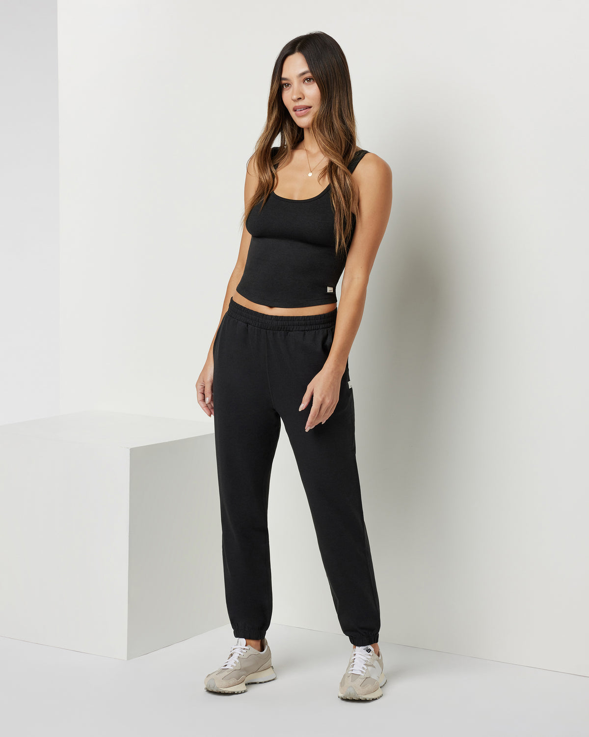Boyfriend Sweatpant Women's Black Sweatpants - Image 2