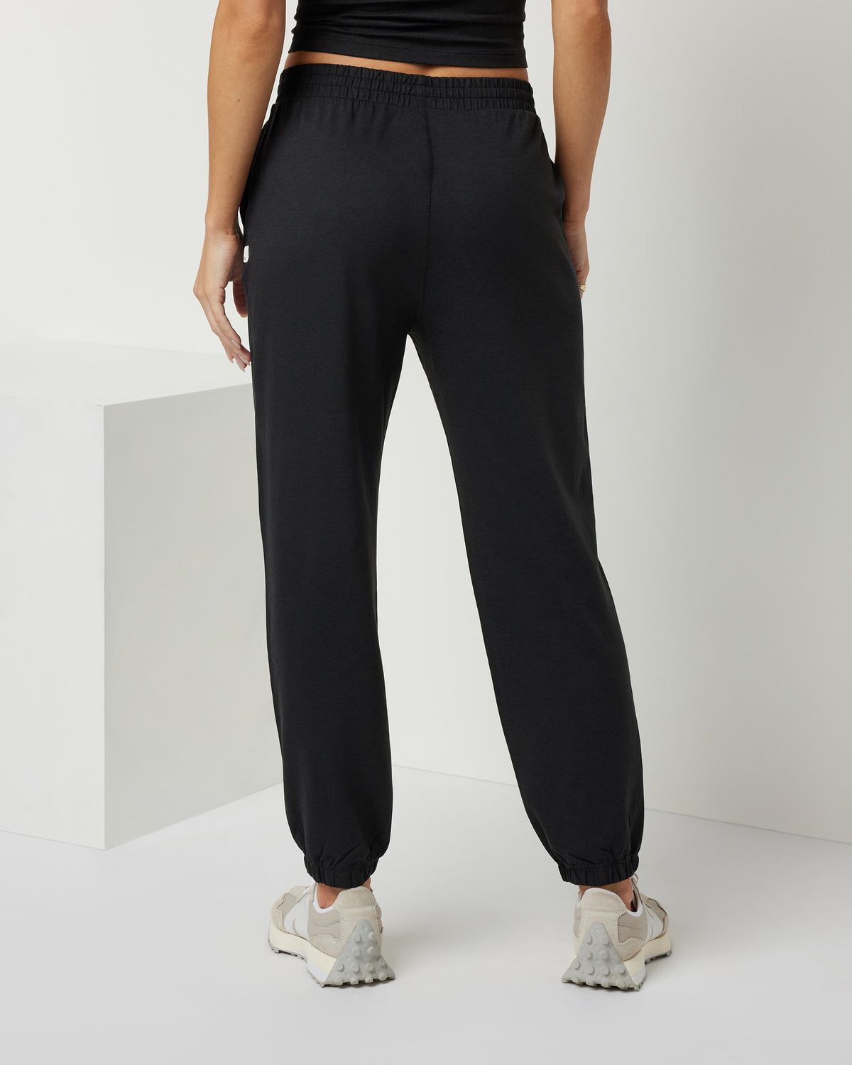 Boyfriend Sweatpant Women's Black Sweatpants - Image 3